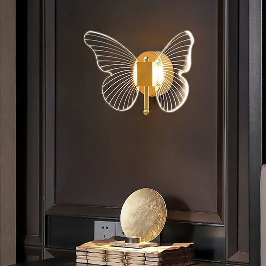 Luxury Butterfly Wall Lamp