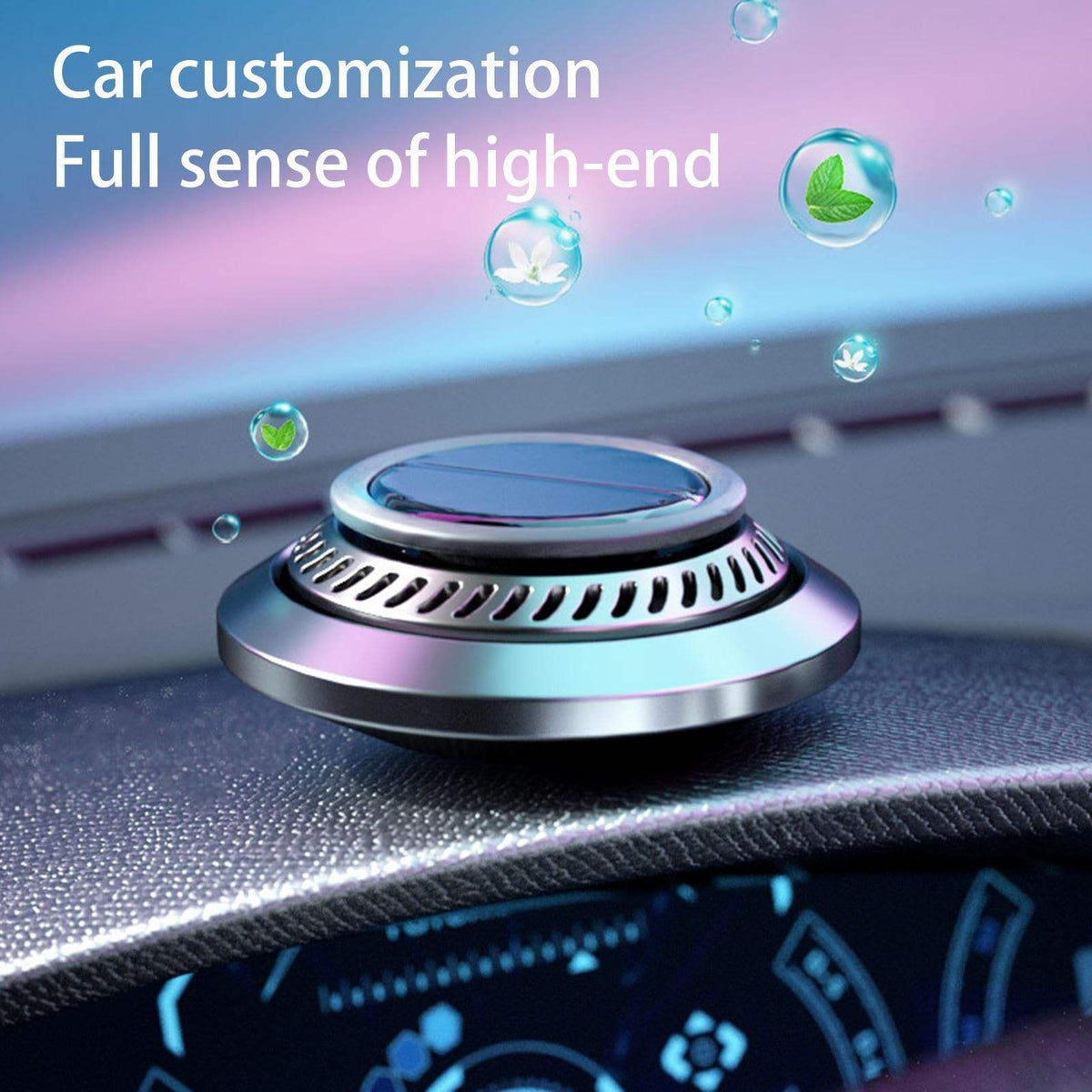Solar Rotating Car Diffuser