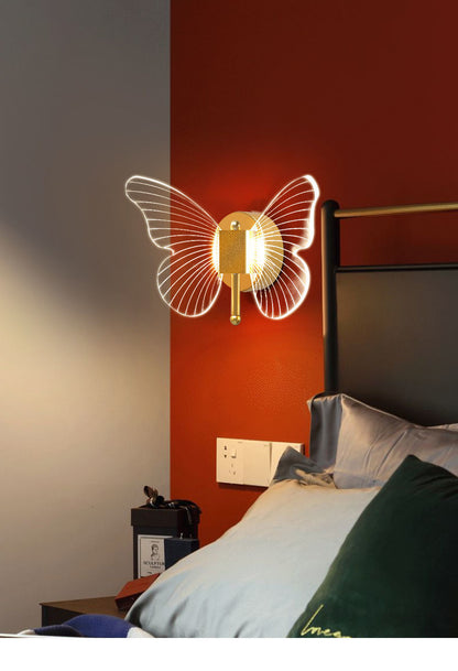 Luxury Butterfly Wall Lamp